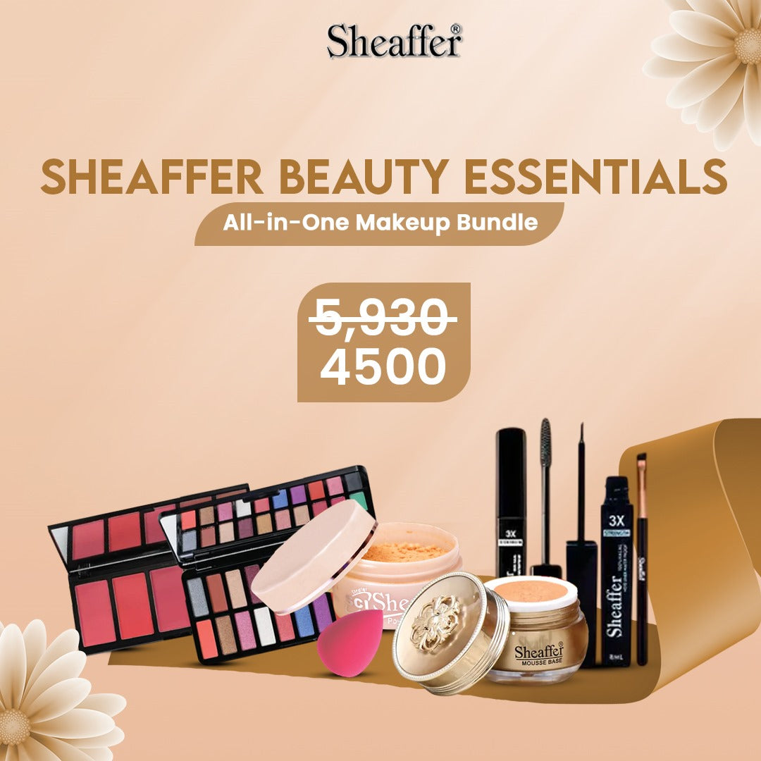 Sheaffer Beauty Essentials – All-in-One Makeup Bundle – Sheaffer Cosmetics