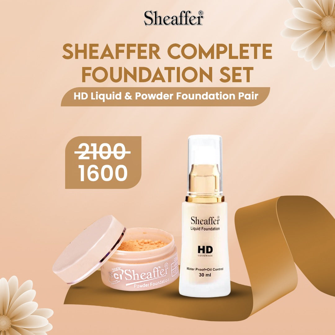Sheaffer Complete Foundation Set - HD Liquid & Powder Pair – Sheaffer ...