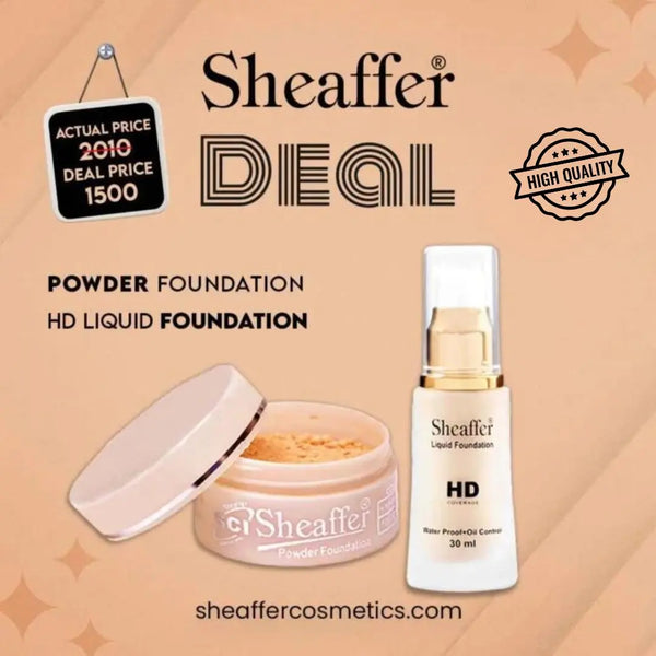 Sheaffer Complete Foundation Set - HD Liquid & Powder Pair