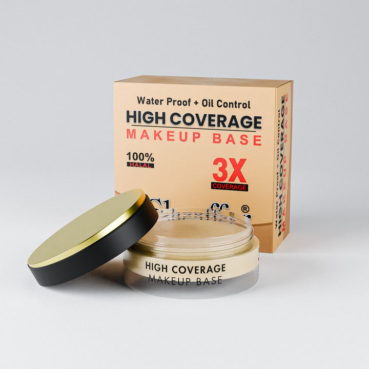 Sheaffer Elite Finish Bundle – High Coverage Makeup Base & Free Powder Foundation
