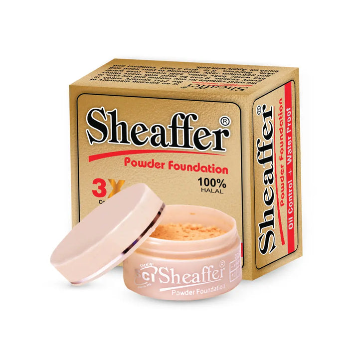 Sheaffer Glow & Fix-Set - Powder Foundation Glow It & Fixer Powder