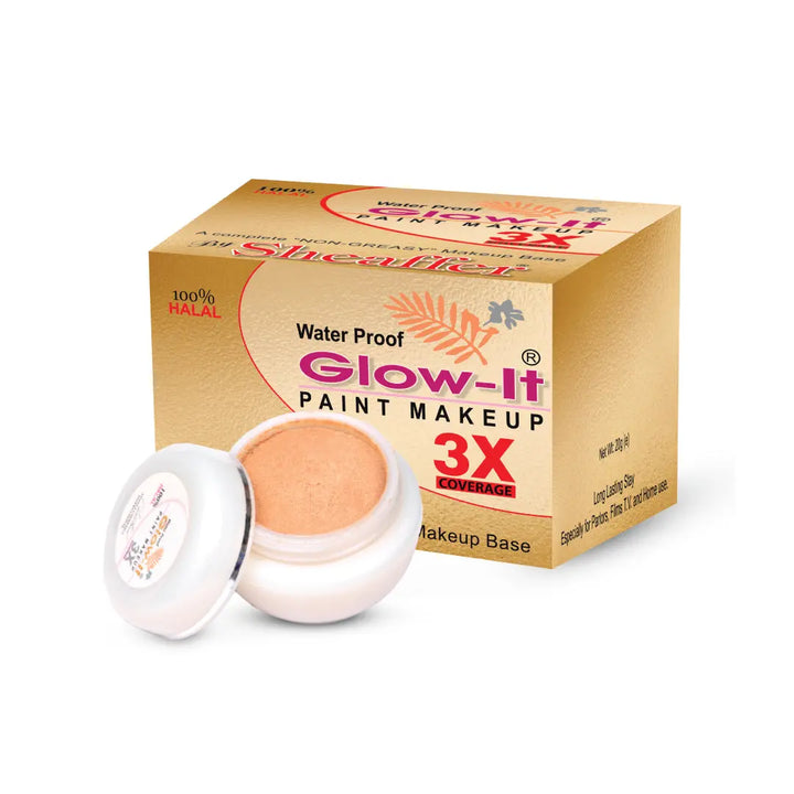 Sheaffer Glow & Fix Set - Powder Foundation, Glow It & Fixer Powder