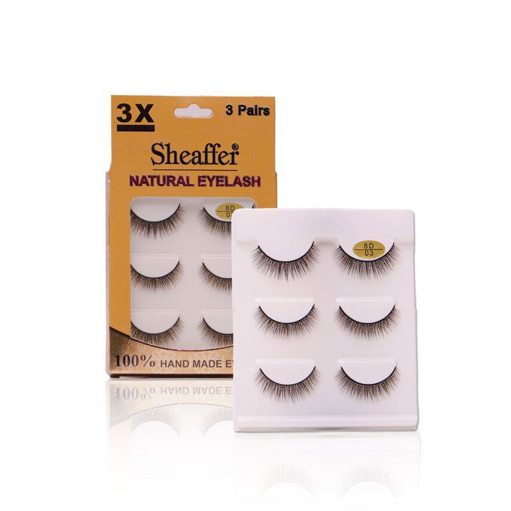 Sheaffer Handmade Eyelashes Three Pairs